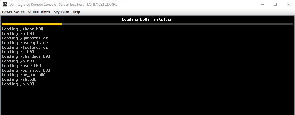 install esxi 6.5 from usb